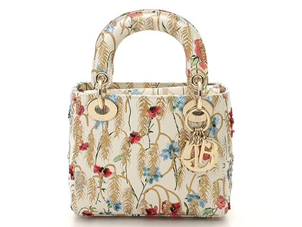 Christian Dior Lady handbag sequined YI